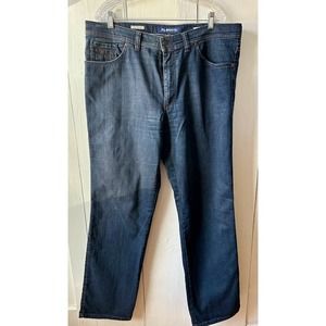 Alberto jeans men size 38 x 34 dark wash blue tommy comfort fit t400
